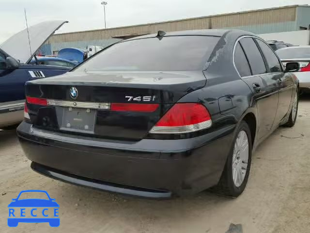 2002 BMW 745 I WBAGL63402DP50711 image 3