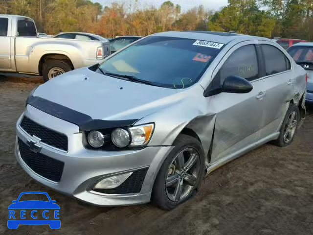 2015 CHEVROLET SONIC RS 1G1JG5SB9F4172713 зображення 1