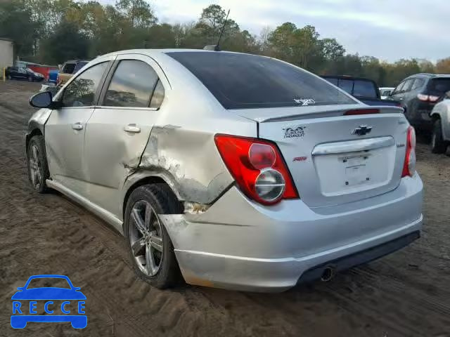 2015 CHEVROLET SONIC RS 1G1JG5SB9F4172713 зображення 2