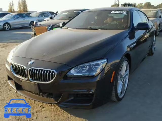 2014 BMW 640 I WBA6A0C58ED317293 image 1