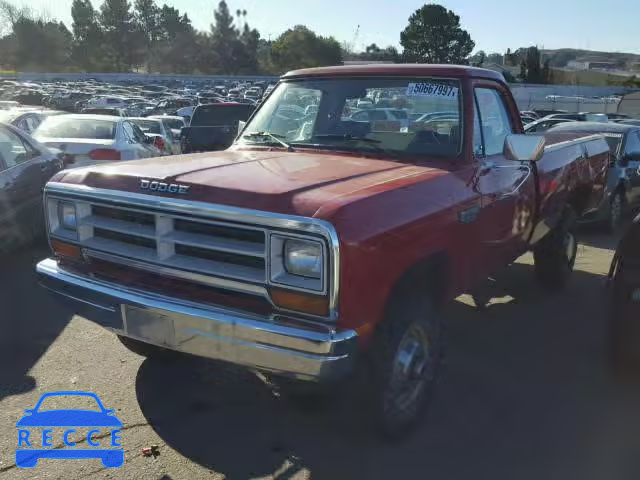 1990 DODGE W-SERIES W 1B7KM36Z5LS641996 image 1