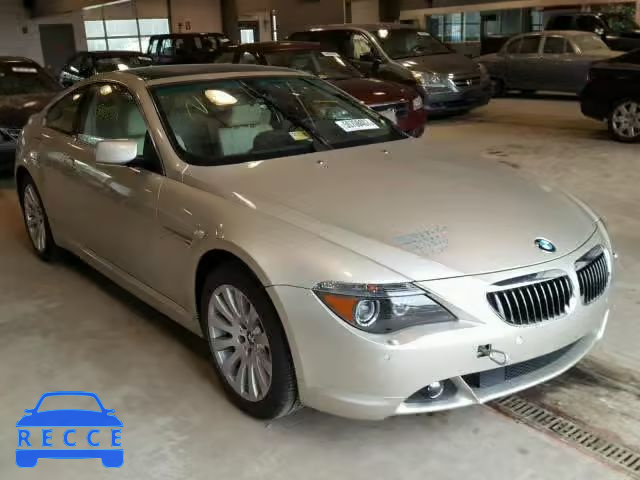 2005 BMW 645 CI AUT WBAEH73415B192768 зображення 0