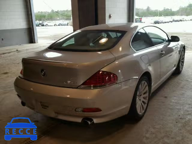 2005 BMW 645 CI AUT WBAEH73415B192768 зображення 3