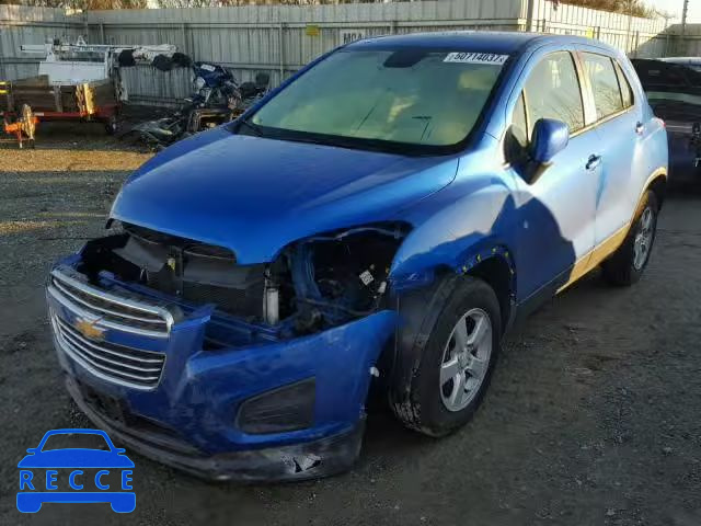 2015 CHEVROLET TRAX 1LS KL7CJPSBXFB072853 зображення 1