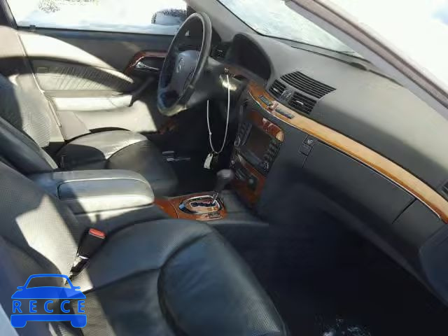 2005 MERCEDES-BENZ S 430 WDBNG70J75A452157 зображення 4