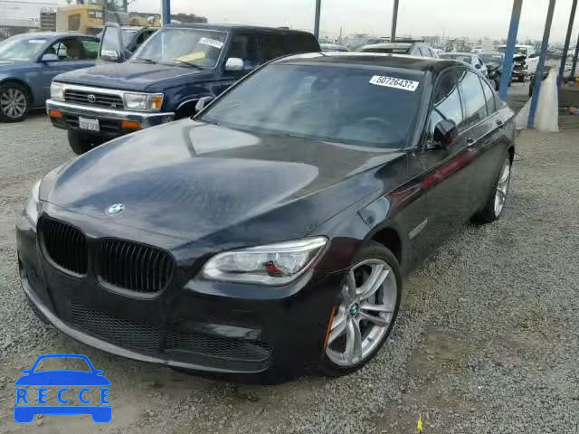 2015 BMW 750 I WBAYA8C59FGK19722 image 1