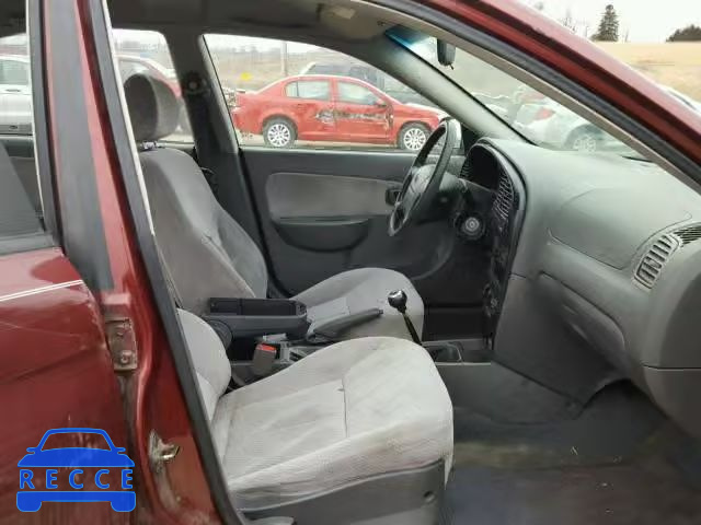 2003 KIA SPECTRA BA KNAFB121235225539 image 4