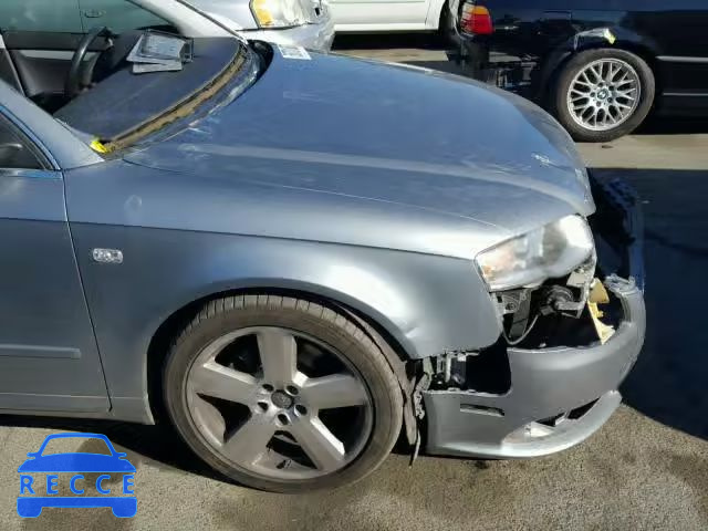 2006 AUDI A4 S-LINE WAUSG78EX6A003808 image 8