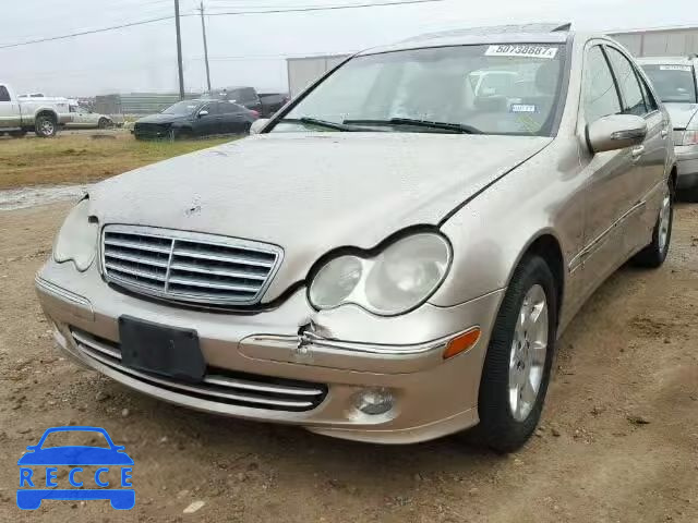2005 MERCEDES-BENZ C 240 WDBRF61J45A685622 зображення 1