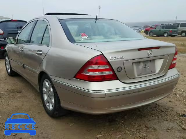 2005 MERCEDES-BENZ C 240 WDBRF61J45A685622 зображення 2
