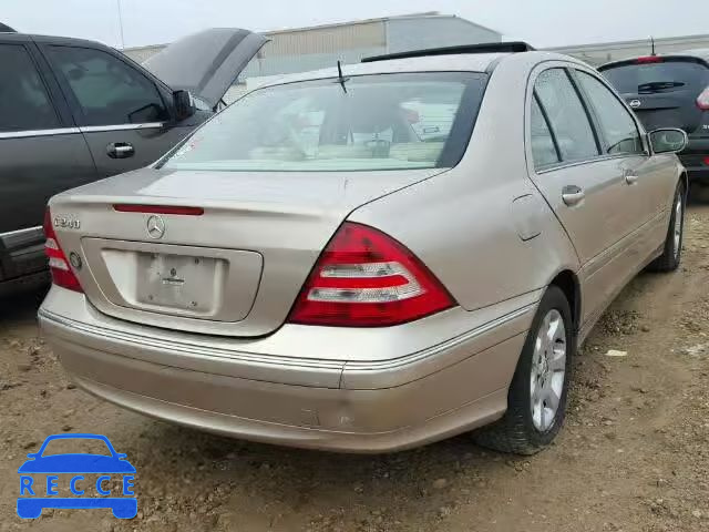 2005 MERCEDES-BENZ C 240 WDBRF61J45A685622 зображення 3
