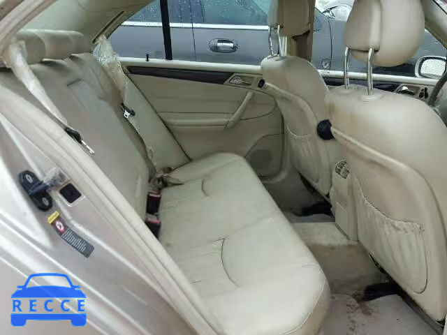 2005 MERCEDES-BENZ C 240 WDBRF61J45A685622 зображення 5