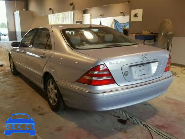 2000 MERCEDES-BENZ S 430 WDBNG70J2YA107543 image 2