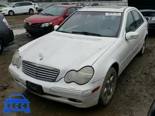 2001 MERCEDES-BENZ C 240 WDBRF61J11F131712 image 1