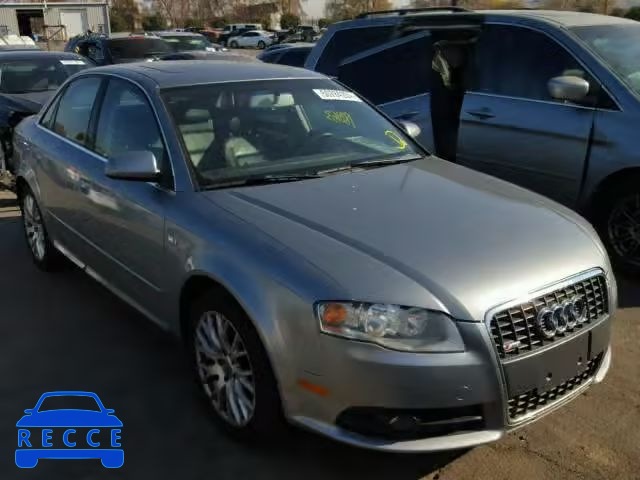 2008 AUDI A4 2.0T WAUAF78E78A168412 image 0