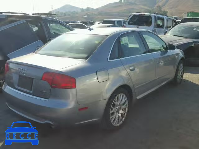 2008 AUDI A4 2.0T WAUAF78E78A168412 image 3