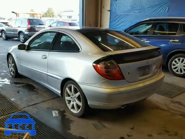 2004 MERCEDES-BENZ C 230K SPO WDBRN40J94A543838 image 2