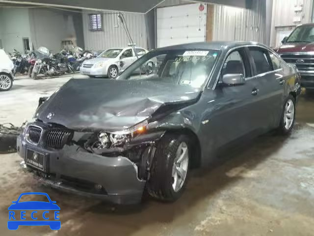 2007 BMW 525 I WBANE53567CW66989 image 1