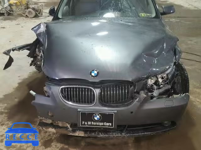 2007 BMW 525 I WBANE53567CW66989 image 6