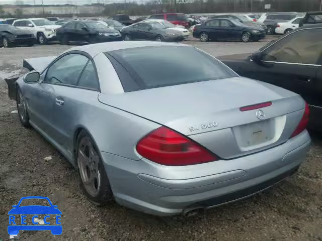 2003 MERCEDES-BENZ SL 500R WDBSK75F83F037029 image 2