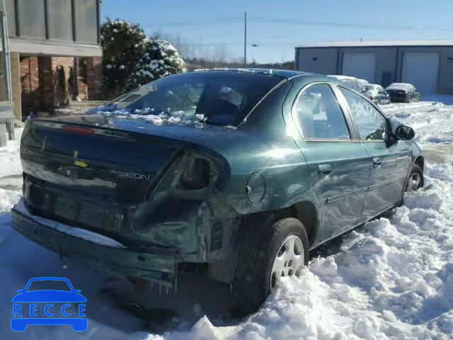 2000 DODGE NEON BASE 1B3ES46C0YD804328 зображення 3