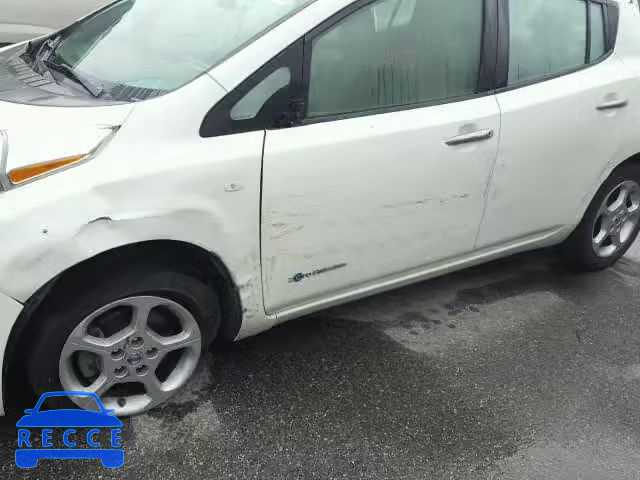 2011 NISSAN LEAF SV JN1AZ0CP4BT004916 image 8