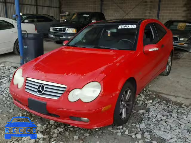 2003 MERCEDES-BENZ C 230K SPO WDBRN40J53A500337 image 1