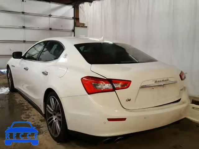 2014 MASERATI GHIBLI S ZAM57RTA5E1089118 image 2