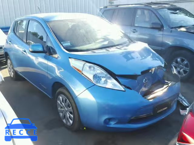 2014 NISSAN LEAF S 1N4AZ0CP5EC339898 зображення 0