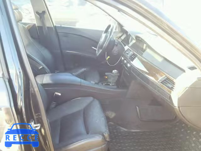 2007 BMW 550 I WBANB535X7CP06385 image 4