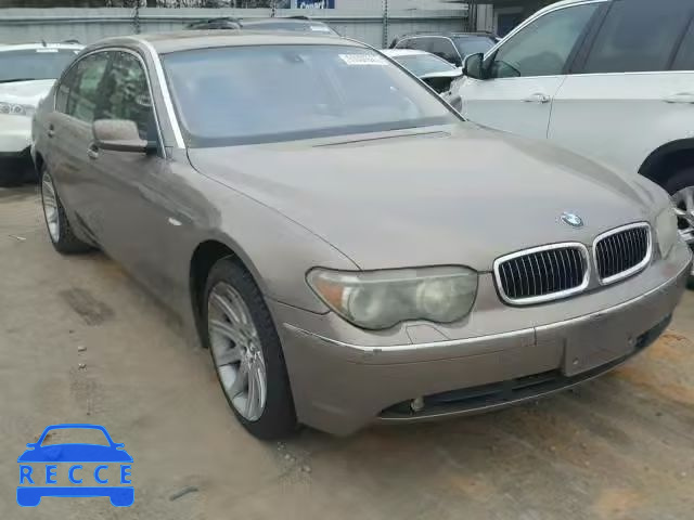 2003 BMW 745 LI WBAGN634X3DR13893 image 0