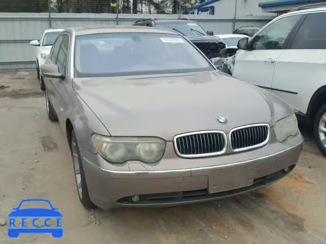 2003 BMW 745 LI WBAGN634X3DR13893 image 8
