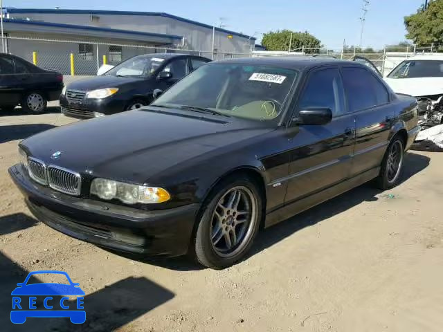 2001 BMW 740 I AUTO WBAGG83481DN86302 image 1