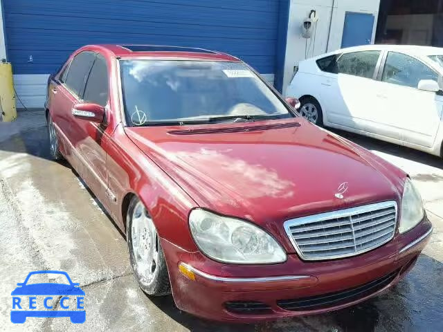 2003 MERCEDES-BENZ S 600 WDBNG76J63A377360 зображення 0