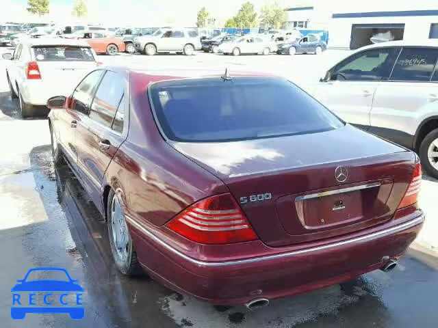 2003 MERCEDES-BENZ S 600 WDBNG76J63A377360 зображення 2