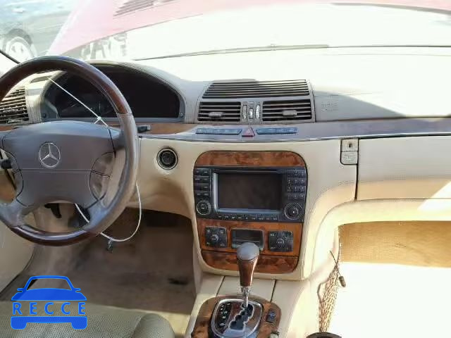 2003 MERCEDES-BENZ S 600 WDBNG76J63A377360 зображення 8