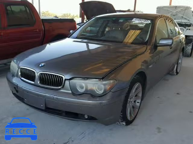 2005 BMW 745 I WBAGL63505DP75881 image 1