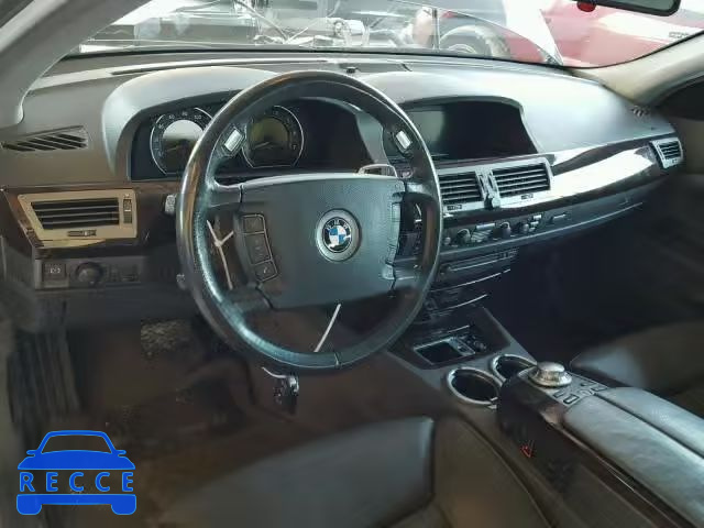 2005 BMW 745 I WBAGL63505DP75881 image 8