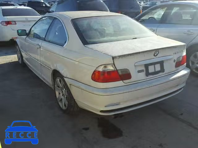 2003 BMW 325 CI WBABN33483PG60499 image 2