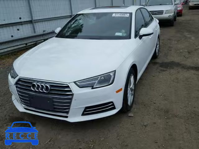 2017 AUDI A4 PREMIUM WAUANAF46HN012543 зображення 1