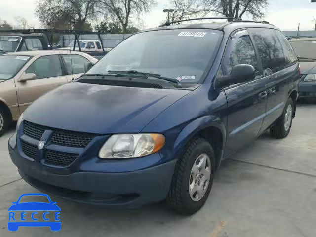 2002 DODGE CARAVAN EC 1B4GP15B32B563333 image 1