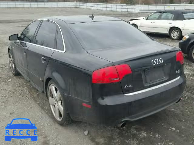 2008 AUDI A4 S-LINE WAUEF78E68A164109 image 2