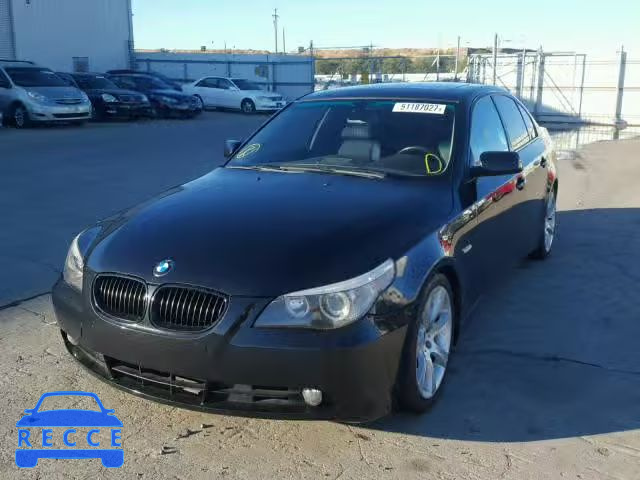 2007 BMW 550 I WBANB53507CP05438 image 1