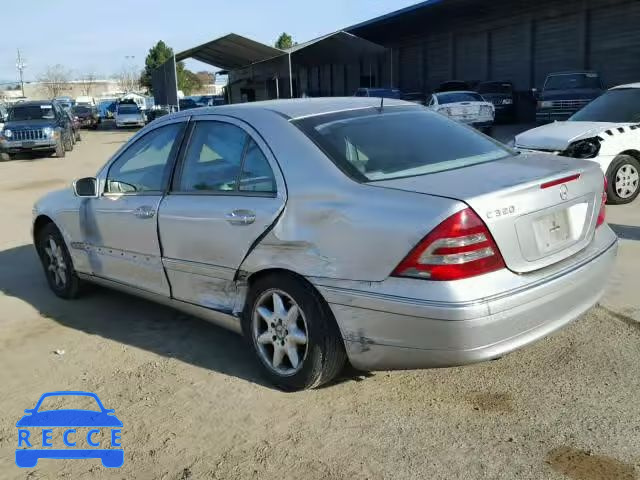 2002 MERCEDES-BENZ C 320 WDBRF64J82F129260 image 2