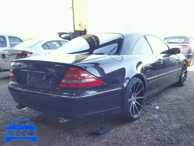 2000 MERCEDES-BENZ CL 500 WDBPJ75J9YA002288 зображення 3