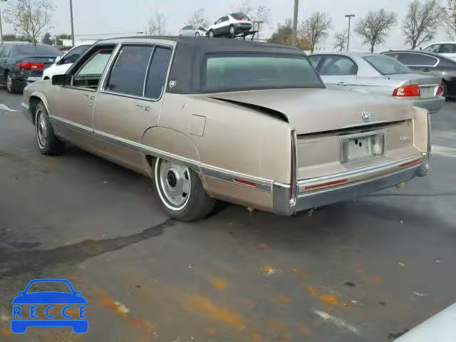 1992 CADILLAC FLEETWOOD 1G6CB53B7N4273036 image 2