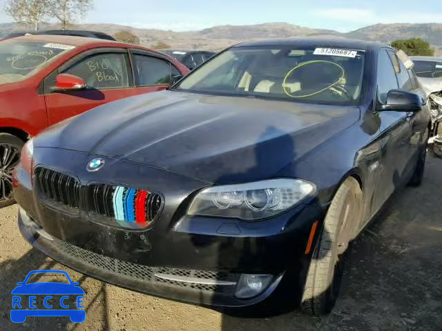 2011 BMW 550 I WBAFR9C51BC270834 image 1