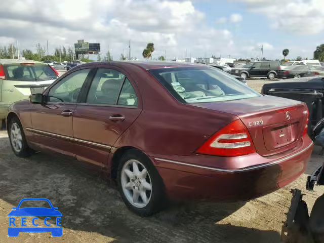 2003 MERCEDES-BENZ C 320 4MAT WDBRF84J33F365585 зображення 2