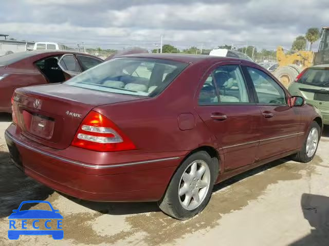 2003 MERCEDES-BENZ C 320 4MAT WDBRF84J33F365585 зображення 3