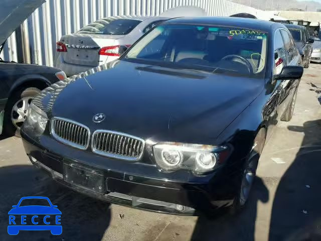 2002 BMW 745 I WBAGL63462DP59848 image 1